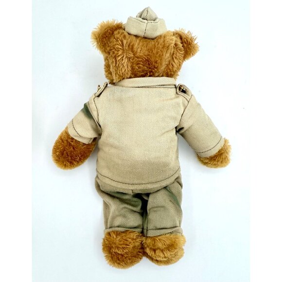 Plushland 2008 3-Piece Military Teddy Bear Set – Navy, Army & Air Force Uniforms - Picture 8 of 9